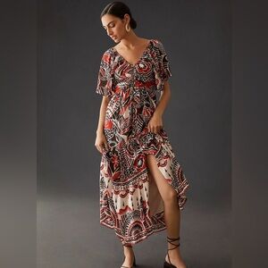 By Anthropologie | Tiered Maxi Dress